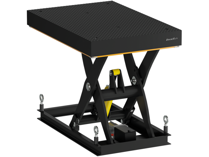 Стол подъемный с одной парой ножниц серии LT